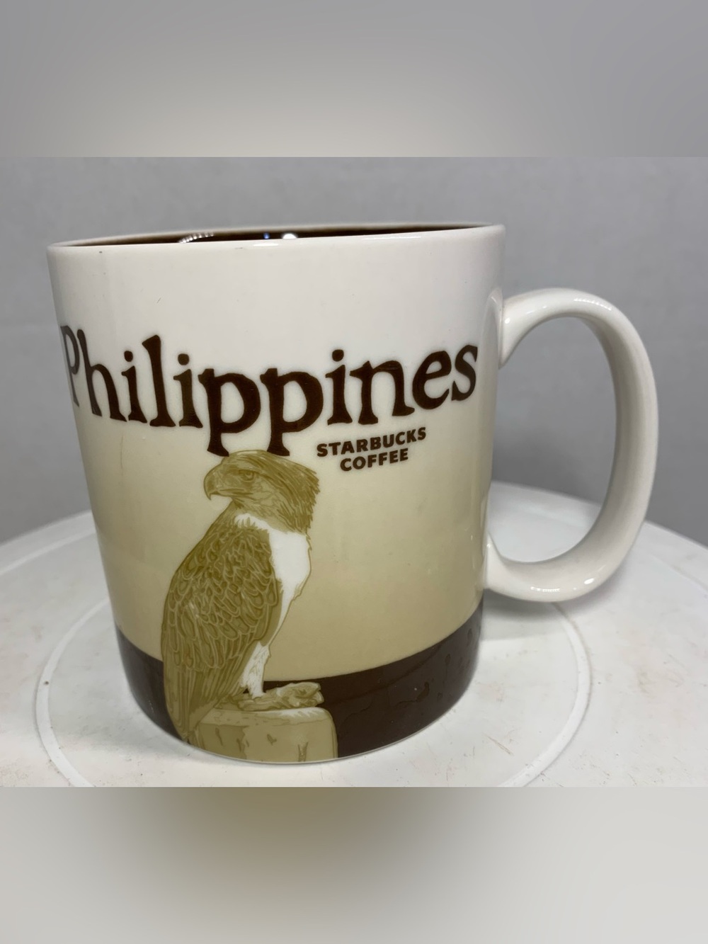 Starbucks Philippines Coffee Mug with Eagle Design. 3920